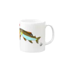 すぎん家のおとり鮎 Mug :right side of the handle