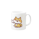 つくし日和のNO WALK DOGS Mug :right side of the handle