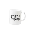 LOUD MINORITY .ShopのPREMIUM EVERYDAY Mug :right side of the handle