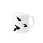 フォントダスのひらがな 「ふ」 Mug :right side of the handle