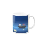 すいの星ふる夜 Mug :right side of the handle