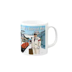 SOUTH ISLAND BLUE 沖縄店の2021特別 Mug :right side of the handle