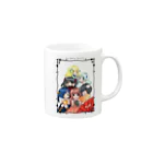 MINASEのCrypto Girls Mug :right side of the handle