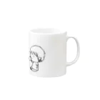 どんぐりの糸電話boys・マグカップ Mug :right side of the handle