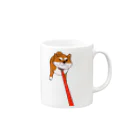 野村商店のしば犬君 Mug :right side of the handle