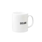 halkovのexclude Mug :right side of the handle