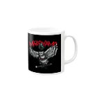 MaddyowlのAmo 黒 Mug :right side of the handle