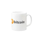 cryptoloversの仮想通貨Bitcoin（ビットコイン） Mug :right side of the handle