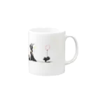 Nemon.Cのなぐさめて Mug :right side of the handle