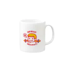 寒がりモンスターの危険ドラッグちゃん Mug :right side of the handle