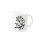 カリツォーのカメモドキ Mug :right side of the handle