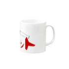 衝動的意匠物品店　「兄貴」のラチェットハンドルⅡ Mug :right side of the handle