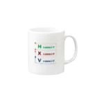 風柳亭のExLOOKUP Mug :right side of the handle