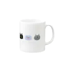 JOY FACTORYのThe Stray Cats Mug :right side of the handle