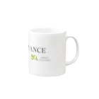 太平洋のかえるさんの30th記念の Mug :right side of the handle