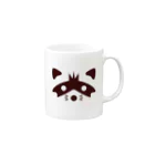 ARAPIANOのアライグマのアラちゃんマグカップ Mug :right side of the handle