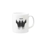 balloonheadsのグンナイBOYZ/黒 Mug :right side of the handle