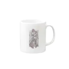 31meyouのニット Mug :right side of the handle