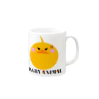 ＳＵＺＵＲＩ　真備支店のアングリーアニマル　ひよこ Mug :right side of the handle