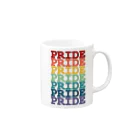 UNIQUE BOUTIQUEのRainbow Pride Mug :right side of the handle