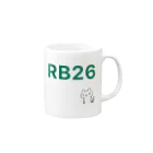 わごちゃんのRB26ネコ Mug :right side of the handle