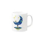 安藤シオン　Colored pencil&Design2srのHITOTOKIマグ Mug :right side of the handle