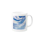 LUCENT LIFEのLUCENT LIFE　雲流 / Flowing clouds Mug :right side of the handle