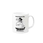 MUSUMEKAWAIIの0608世界海洋デー Mug :right side of the handle