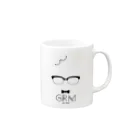 GRMのＧＲＭメガネ Mug :right side of the handle