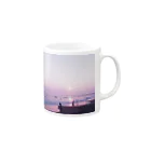 ciel08145の夕暮れの海岸 Mug :right side of the handle