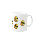 Africartoons Studioのゴロゴロロゴ Mug :right side of the handle