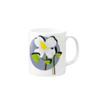 か〜ごのドクダミの花 Mug :right side of the handle