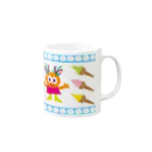 ジルトチッチのデザインボックスのクレコちゃんスイーツパラダイス Mug :right side of the handle