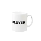 mincora.のニート UNEMPLOYED　- black ver. 01 - Mug :right side of the handle