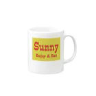 Sunny サニー バーガーショップ ハンバーガーのSunny サニー バーガーショップ ハンバーガー Mug :right side of the handle