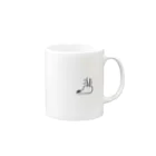 オッペケムッキーの鹿だが？ Mug :right side of the handle