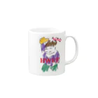 ふぃろのwow☆funny young. HW&F Mug :right side of the handle