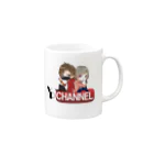 yp_channelのYP＆月餅マグ Mug :right side of the handle