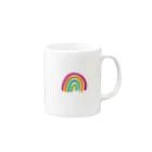 あいりのお店の虹 マグカップ Mug :right side of the handle