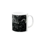 DIMADARA BY VULGAR CIRCUSのMADARA DOG/DB_44 Mug :right side of the handle