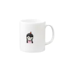 SUMOMOMOの天然ちゃん Mug :right side of the handle