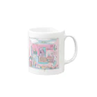 夢野ネロの健康で文化的な生活 Mug :right side of the handle