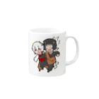 NEXT TIMEのしろくろコンビ！？@barouzu Mug :right side of the handle