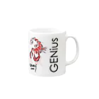 デザイナーズマグカップ ゲニウスストアの【GENius】 スタイルスケッチ-SASORI- Mug :right side of the handle