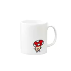 tomohisaのきのこくん Mug :right side of the handle