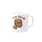 peelのOn fire  Mug :right side of the handle