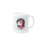 Layseeの隠し部屋のLayseeちゃんバイカラー Mug :right side of the handle