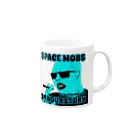 24時間ものがたりのSpace mobs Mug :right side of the handle