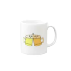 マクマク屋のお絵かきのカンパイ兄弟！！ Mug :right side of the handle