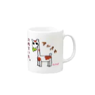 ---McHaN---ʕ⑅•ᴥ•⑅ʔ♪のアルパカ Mug :right side of the handle